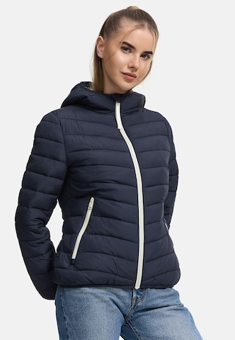 MARIKOO Tussenjas 'Pack Mich Ein' in Blauw: voorkant