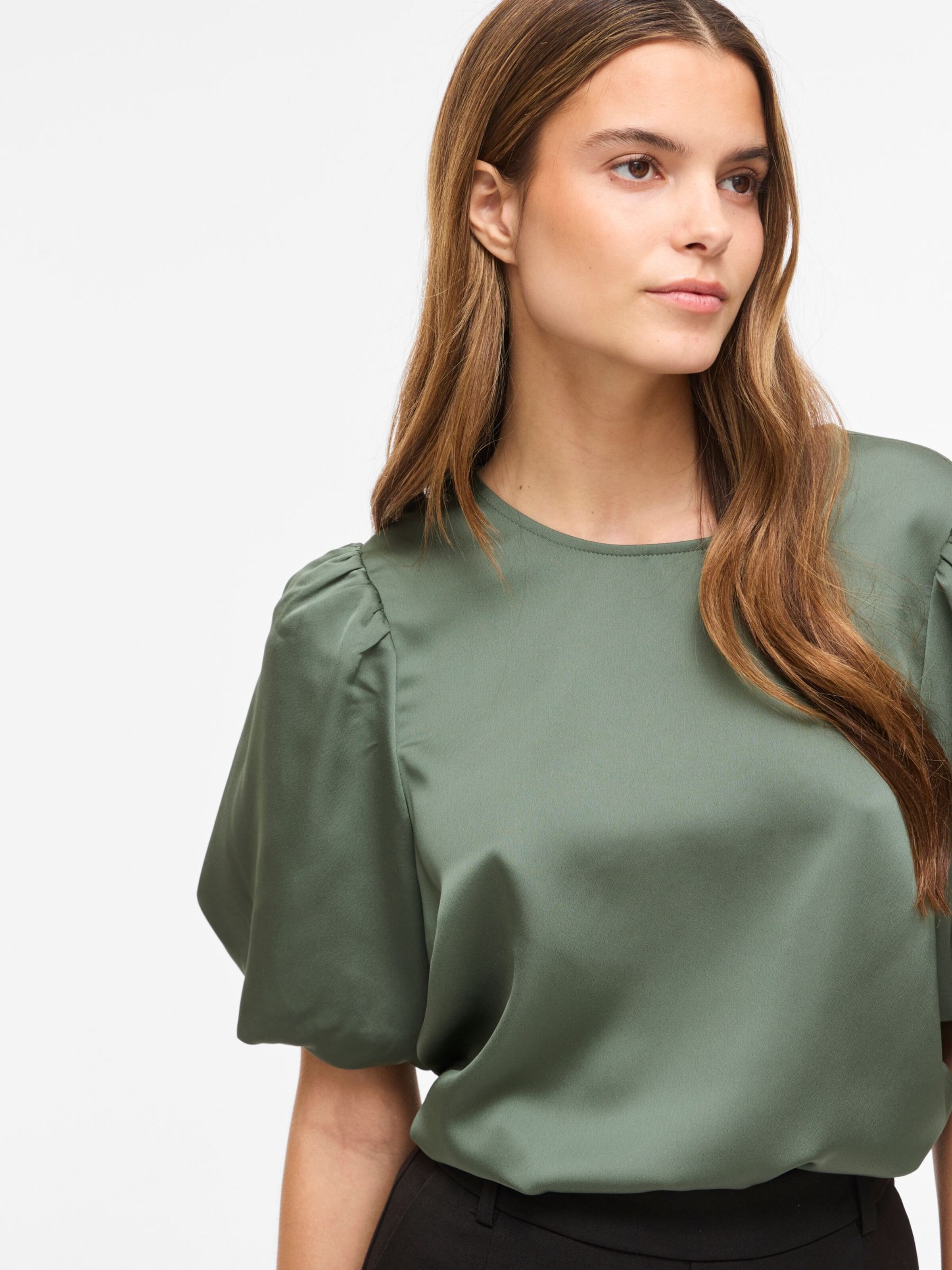 VILA Bluse 'VIELLETTE' in Grün