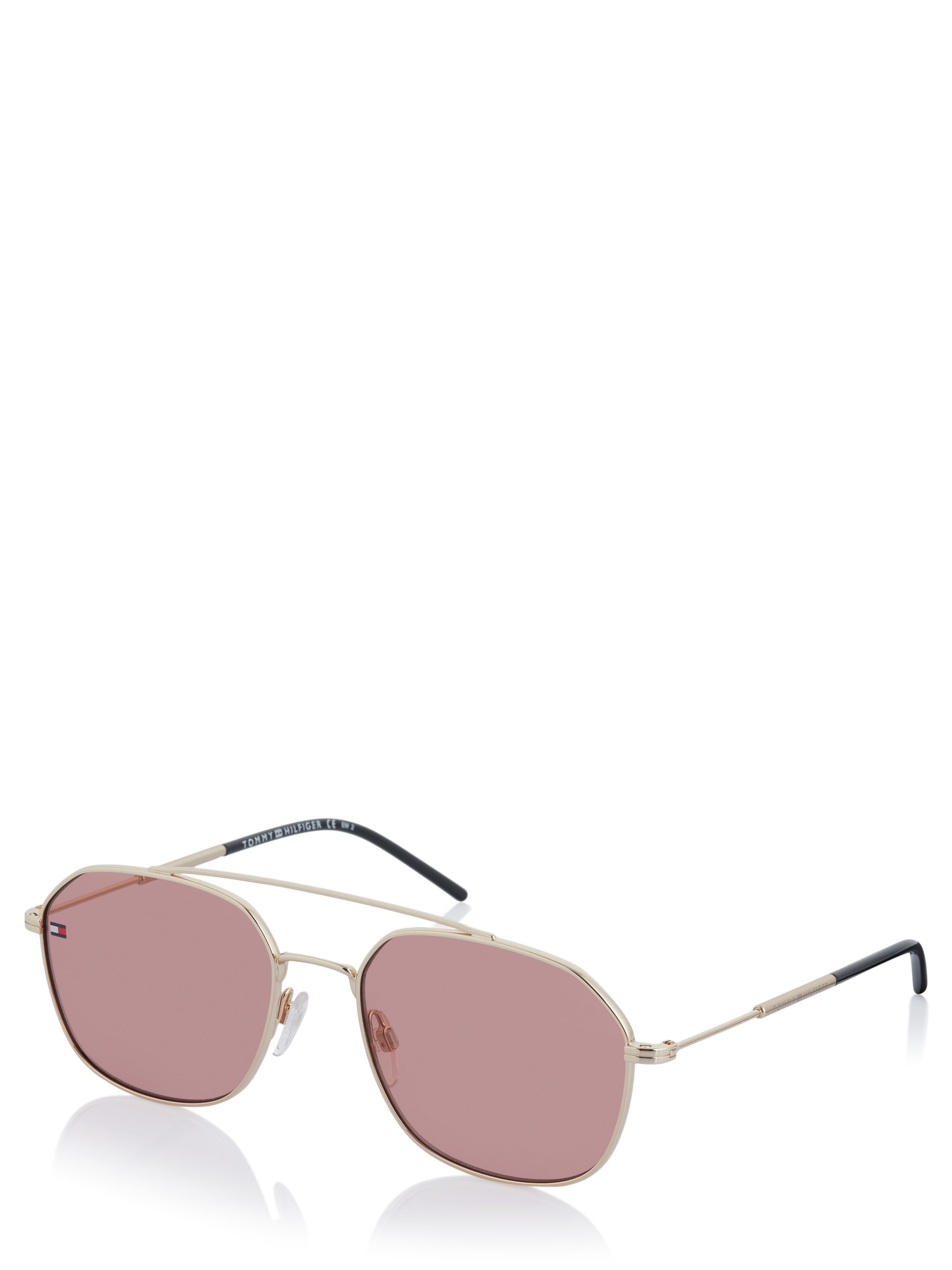 TOMMY HILFIGER Sonnenbrille in Gold: Vorderseite
