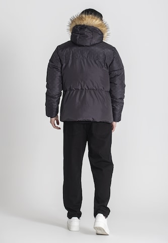 Gianni Kavanagh Winterjas in Zwart