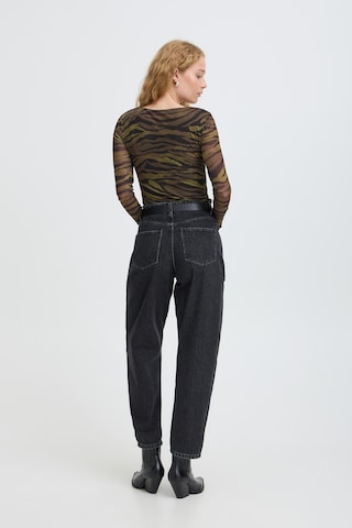 b.young - Blusa 'TOA ' em castanho