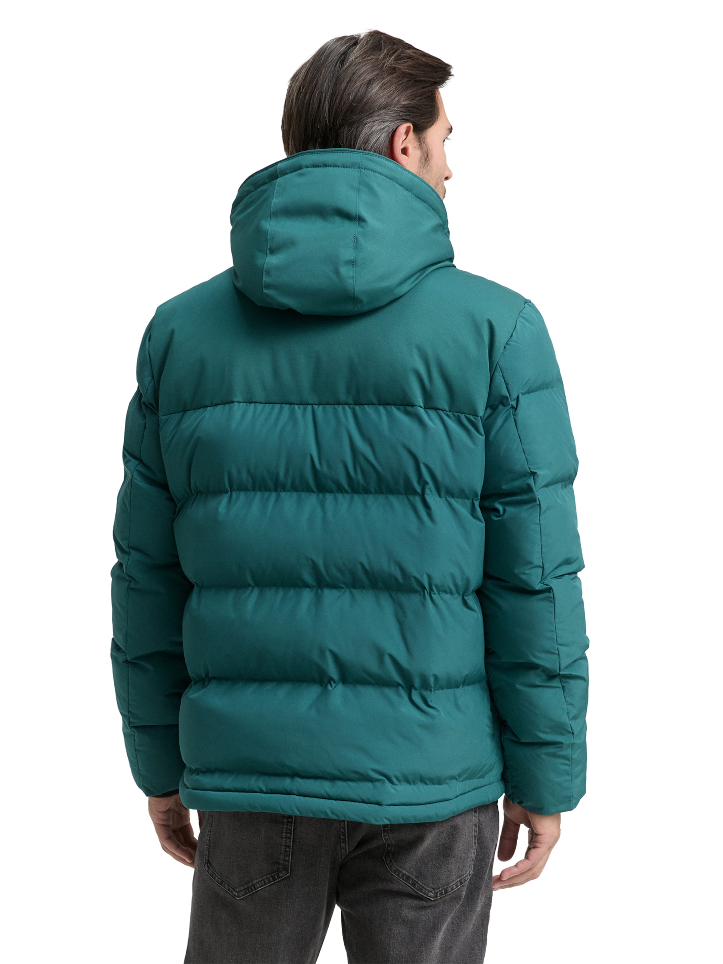 TOM TAILOR Зимняя куртка в Зеленый