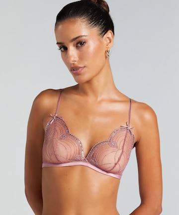 Hunkemöller Triangel BH 'Ruby' in Pink: Vorderseite