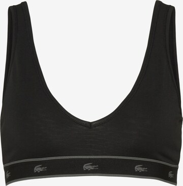 LACOSTE Bustier BH in Schwarz: predná strana