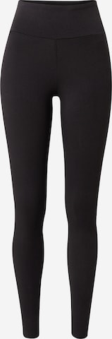 Skinny Leggings 'Adicolor Essentials' de la ADIDAS ORIGINALS pe negru: față