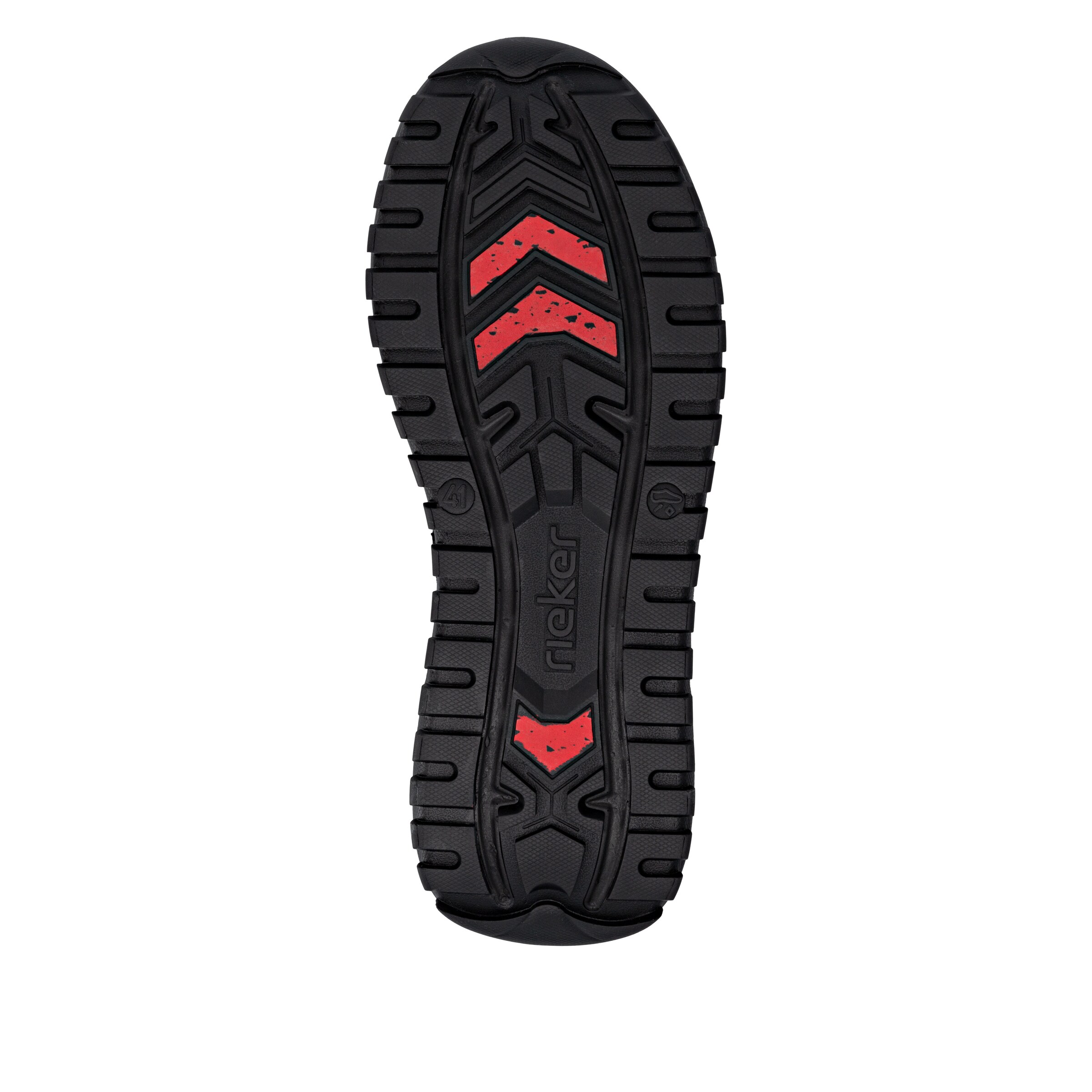 Rieker Lace-Up Boots in Black