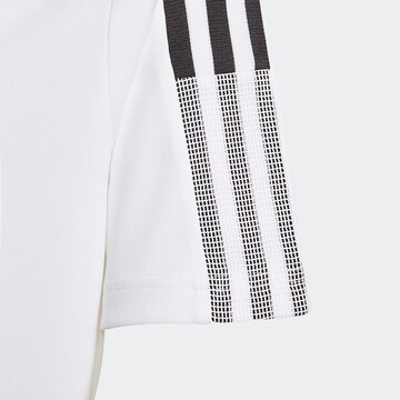 T-Shirt fonctionnel 'Tiro 21 ' ADIDAS PERFORMANCE en blanc