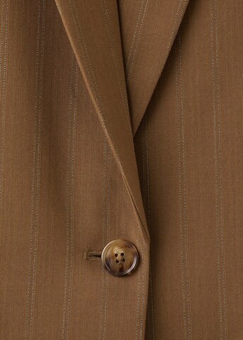 MANGO Blazer 'Systeck' in Brown