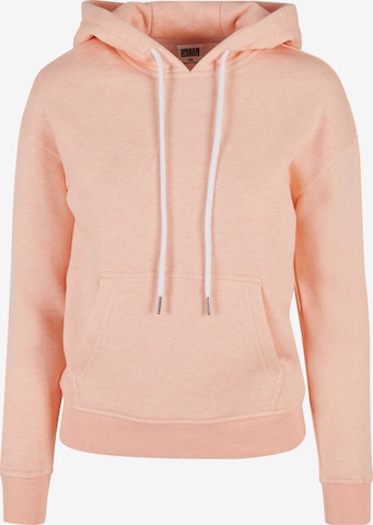 Urban Classics Sweatshirt in Orange: front