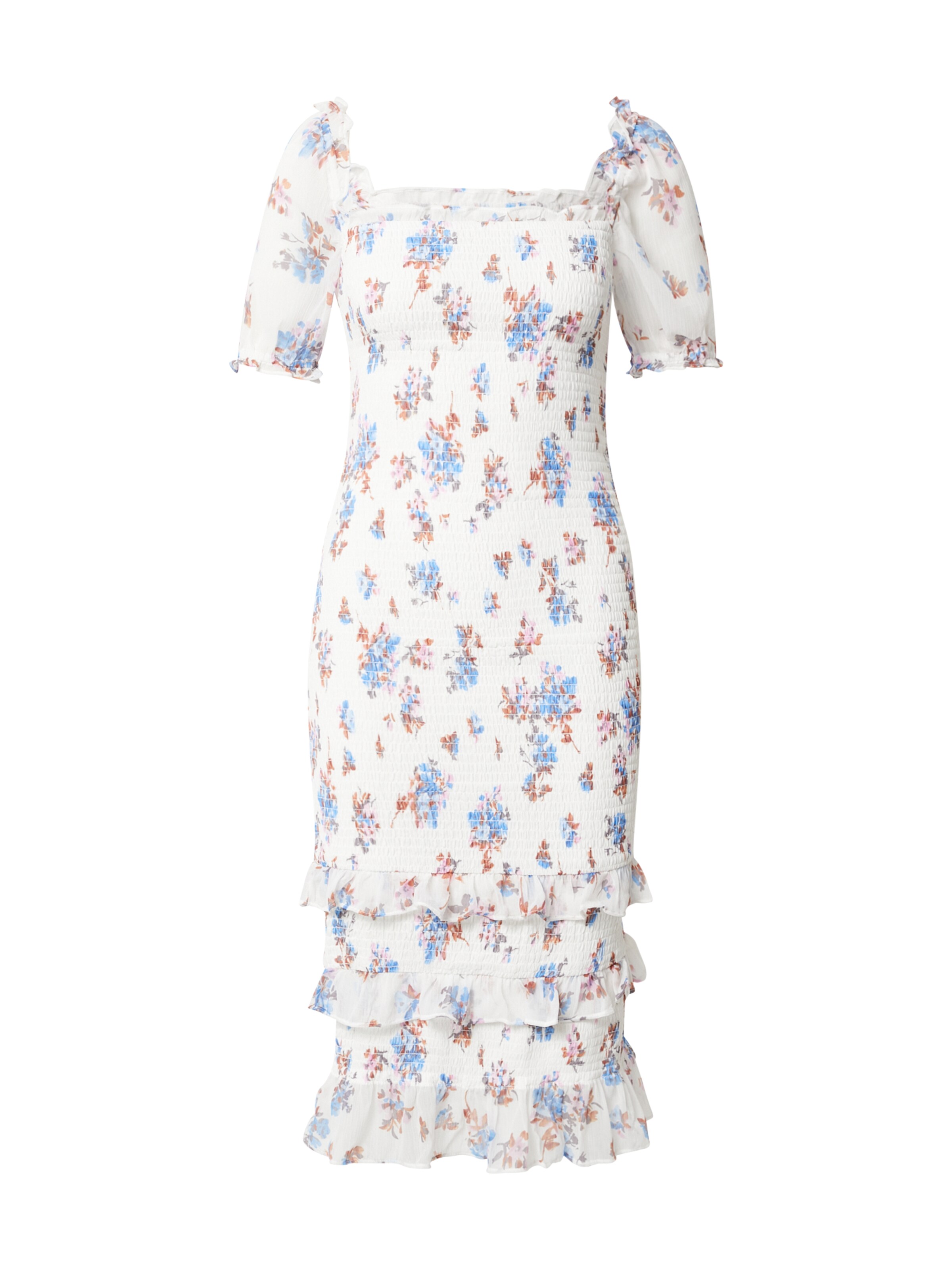 Abercrombie & Fitch Платье в Белый: спереди