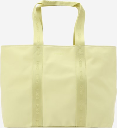 Pirkinių krepšys 'Becky CA' iš HUGO, spalva – zomšos spalva, Prekių apžvalga