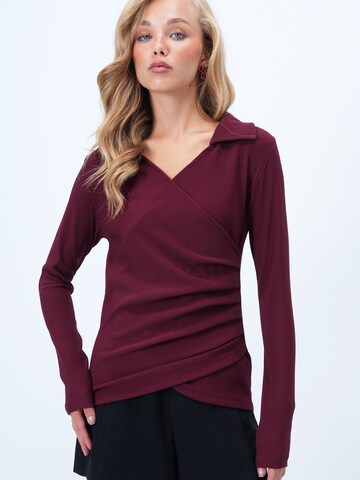 T-shirt Trend Alaçatı Stili en rouge