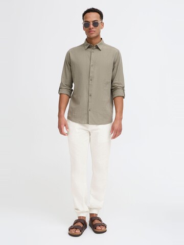 BLEND Tapered Trousers 'Lennik' in White