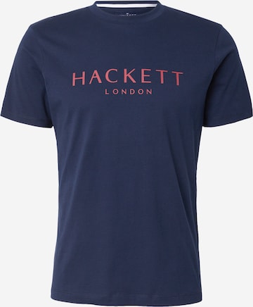 Hackett London Футболка 'CLASC' в Синий: спереди