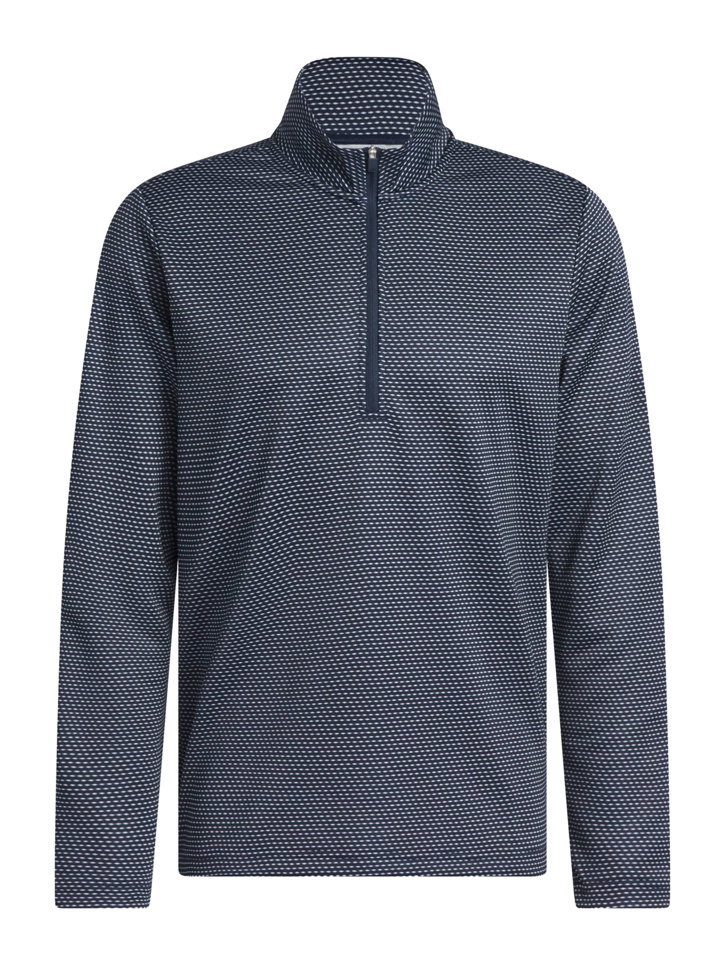 ADIDAS GOLF Športová mikina - Modrá: predná strana