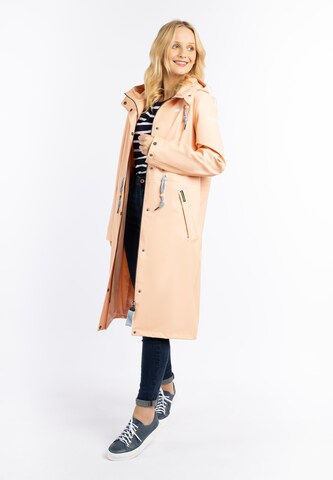 Schmuddelwedda Raincoat in Orange: front