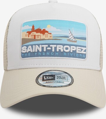 NEW ERA Cap 'Summer Saint Tropez Trucker' in Beige