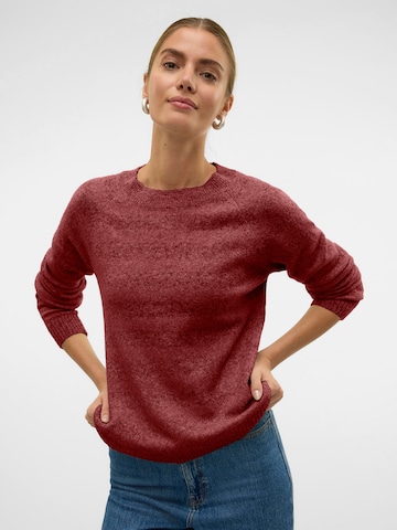 VERO MODA Pullover 'VMDoffy' i rød