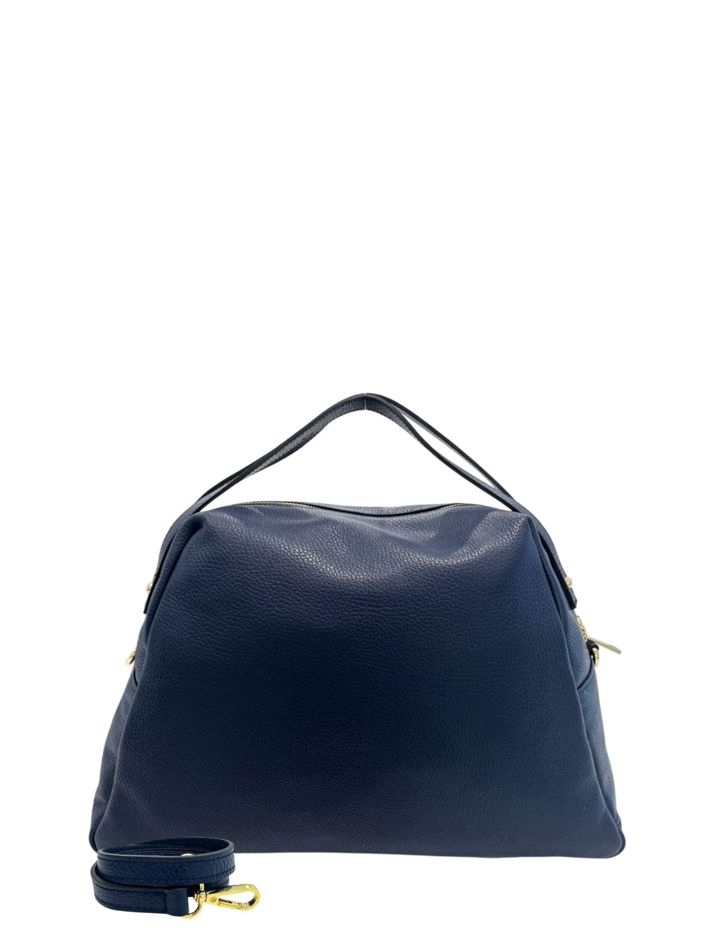 Borsa a mano 'Borsa a mano donna pelle 100% Baldinini Trend Lucca con tracolla' di Baldinini Trend in blu