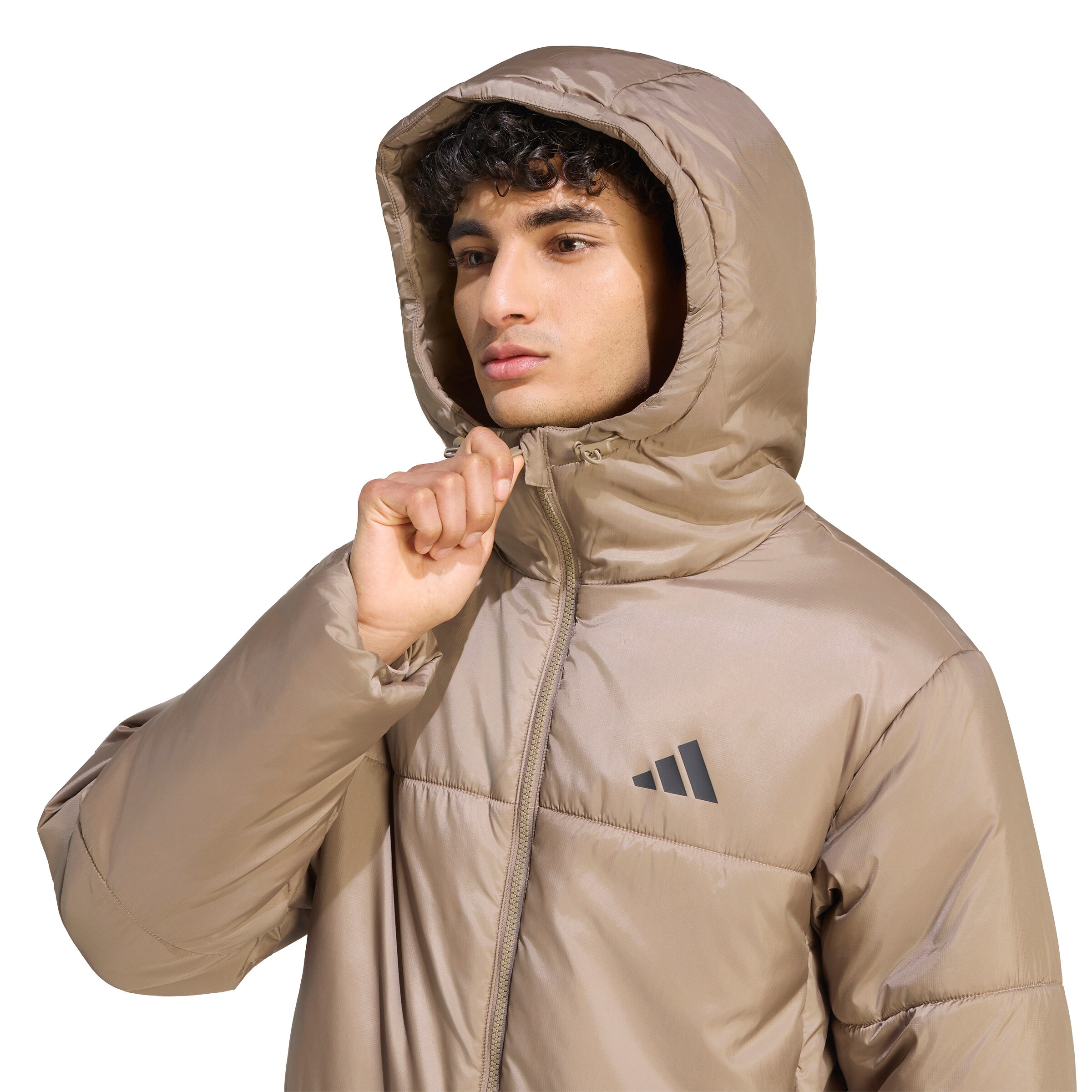 ADIDAS SPORTSWEARSportska jakna 'Essentials' - bež boja