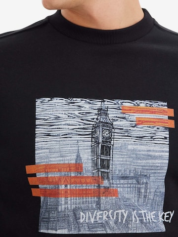 WESTMARK LONDON Sweatshirt 'London Diversity' in Black