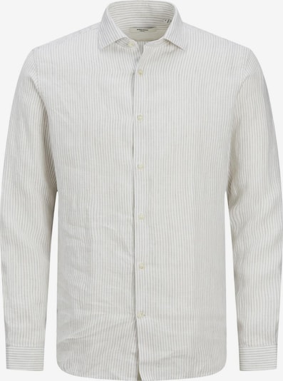 JACK & JONES Overhemd in de kleur Beige / Wit, Productweergave