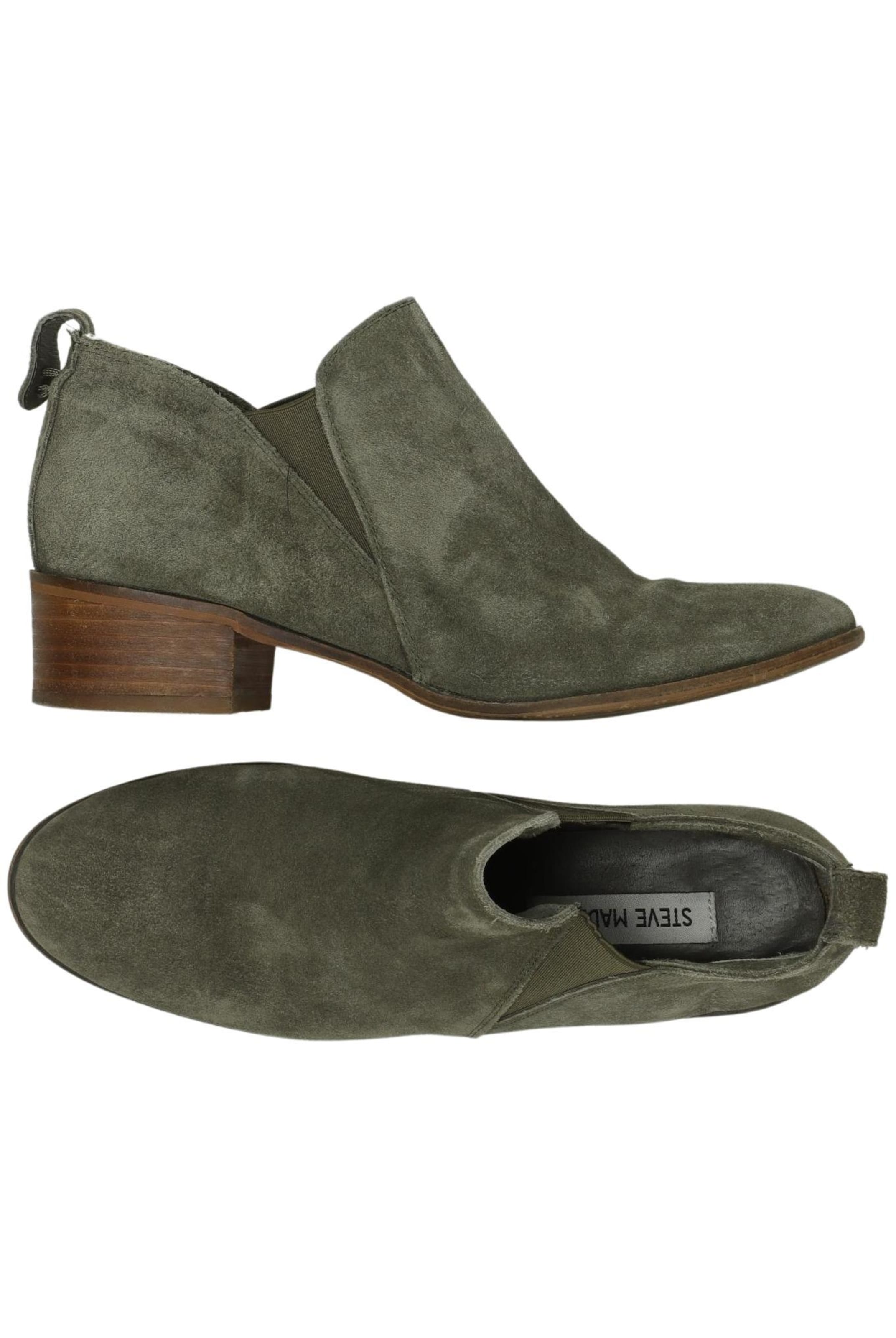 STEVE MADDEN Dress Boots in 38 in Green: front