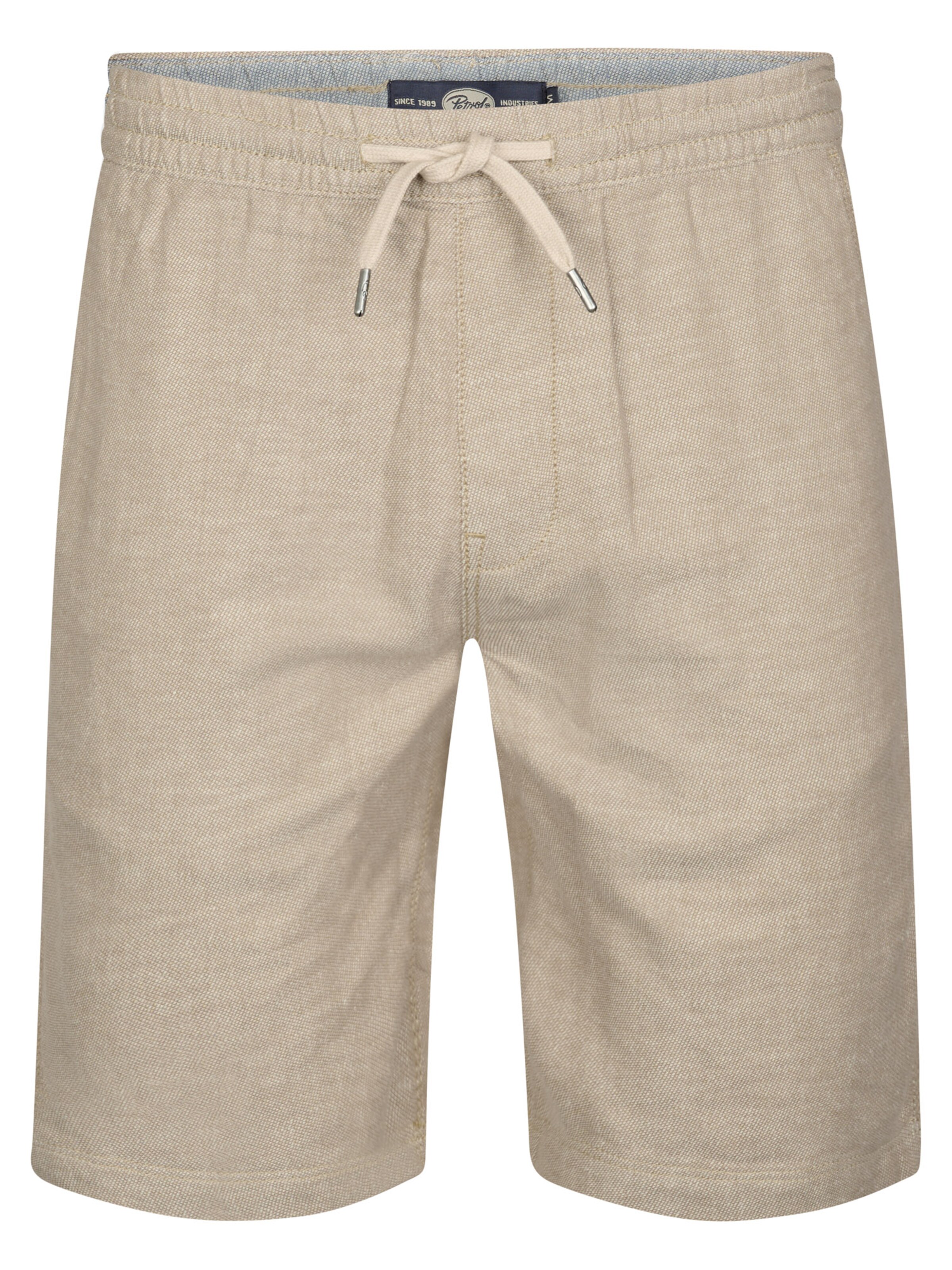 Petrol Industries Pantalon chino en beige, Vue avec produit