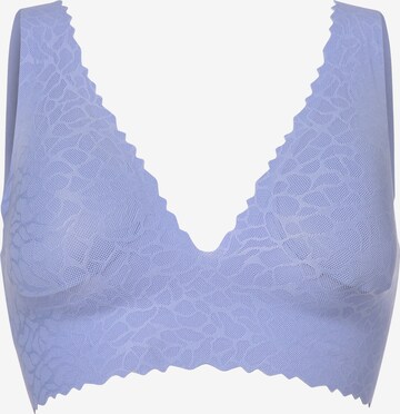 SLOGGI Bra 'Zero Feel 2.0' in Blue: front