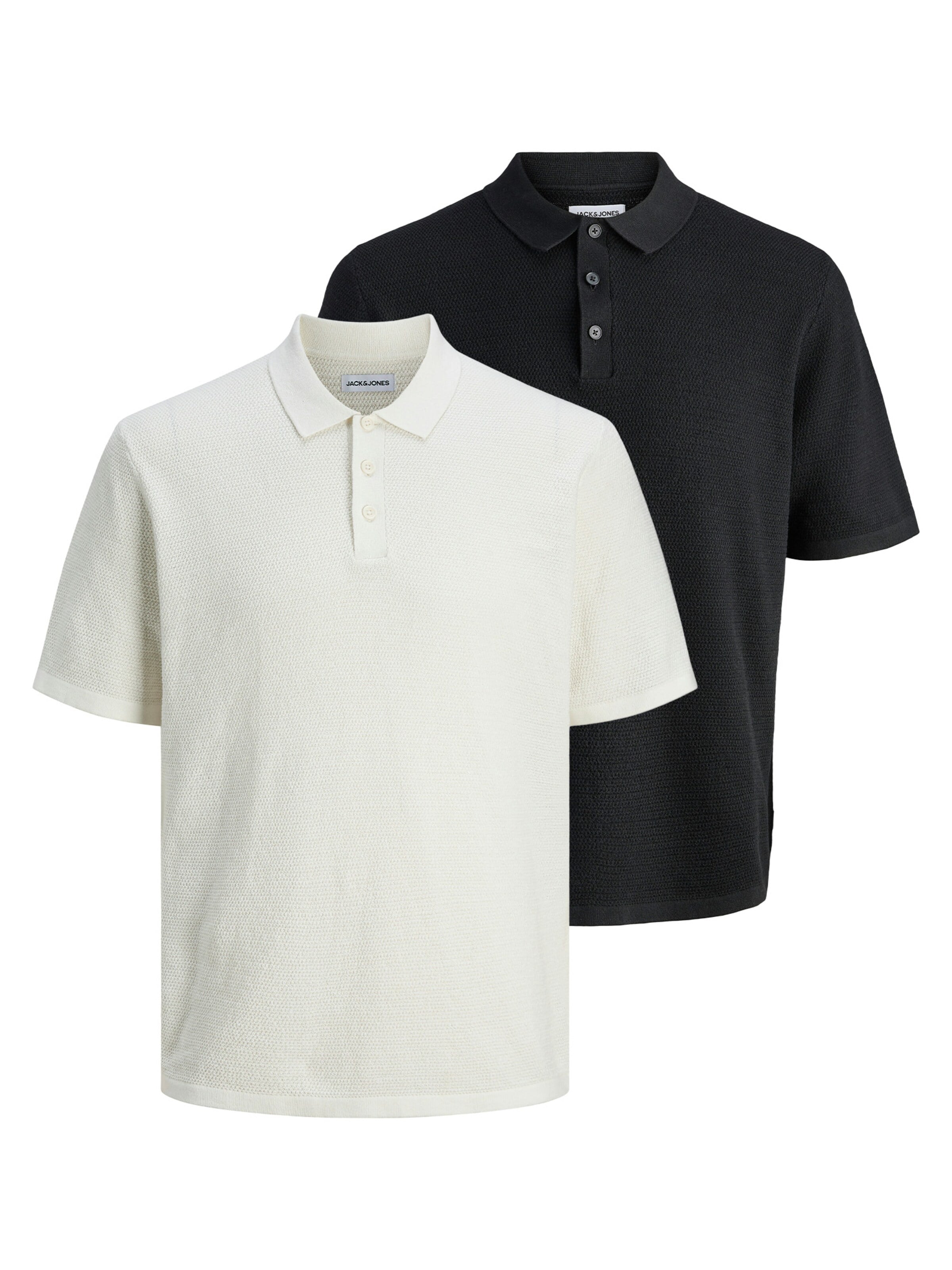 JACK & JONES Shirt 'George' in Zwart: voorkant