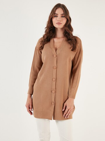 Cardigan LELA en marron