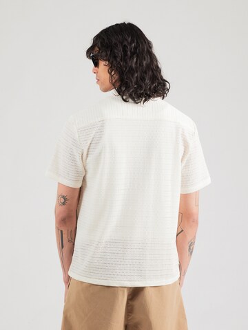 Kaotiko Regular fit Button Up Shirt in Beige