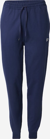Reebok Tapered Urheiluhousut värissä sininen: etupuoli