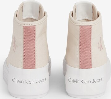 Baskets hautes ' ' Calvin Klein Jeans en beige