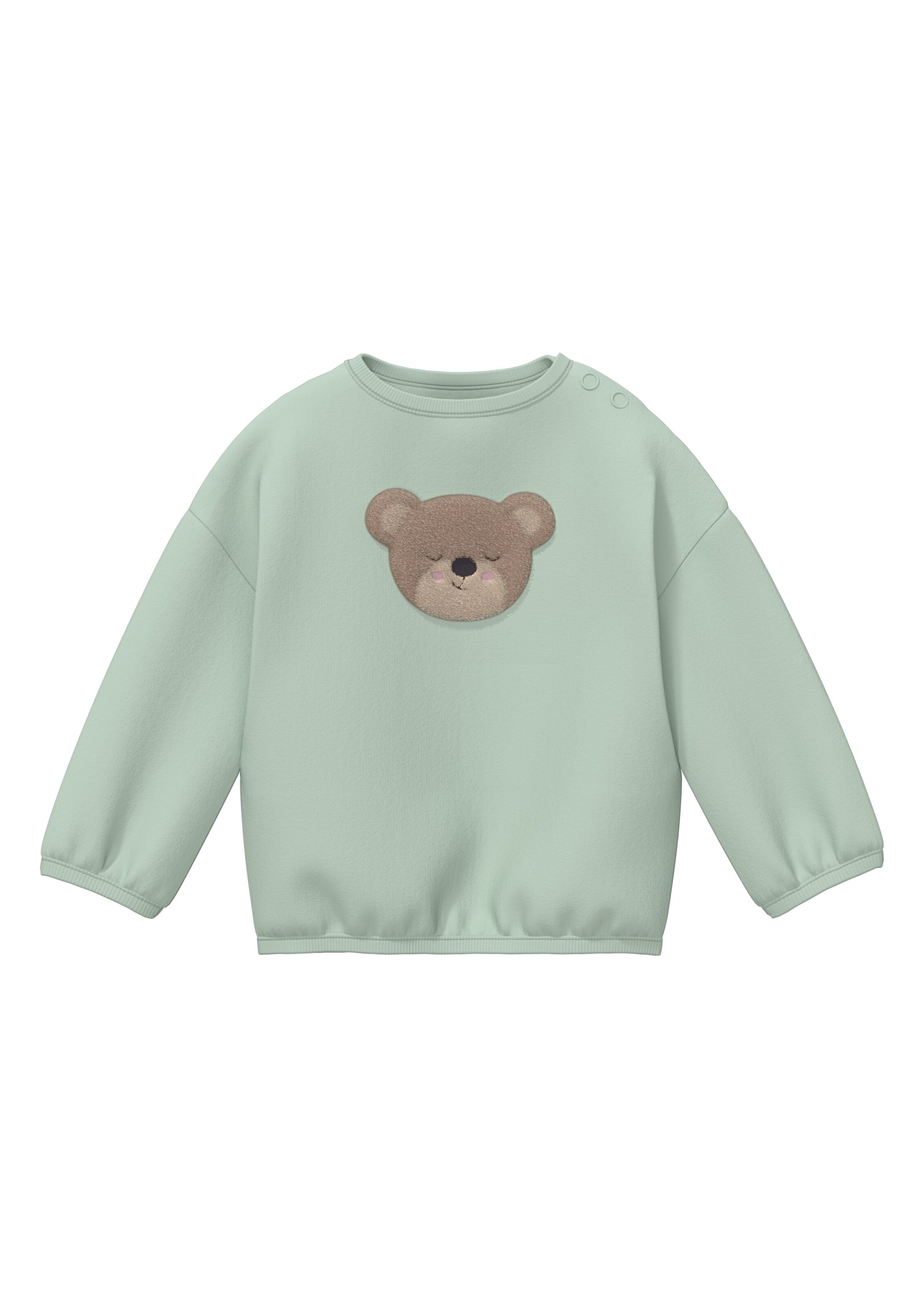 s.Oliver Sweatshirt in Green: front