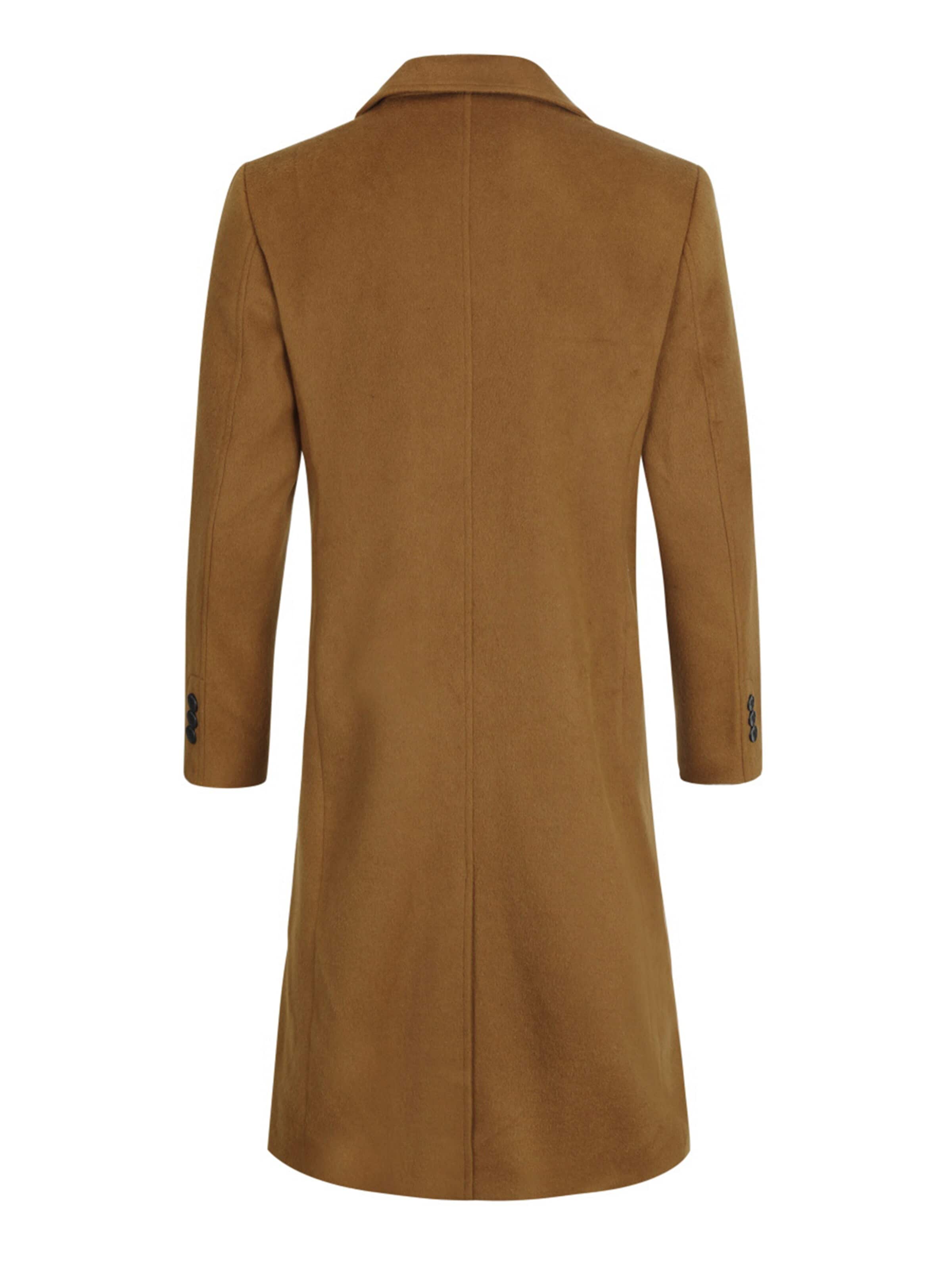 YOUTHUP Winter Coat 'Statur' in Brown