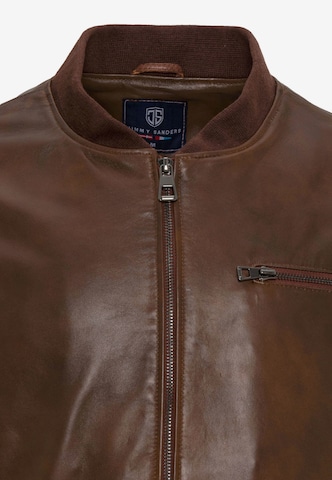 Veste mi-saison Jimmy Sanders en marron