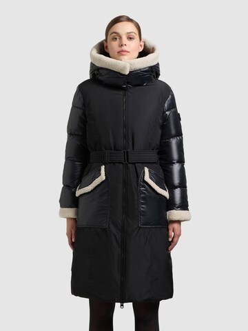 khujo Зимнее пальто 'Poppy' в Черный: спереди