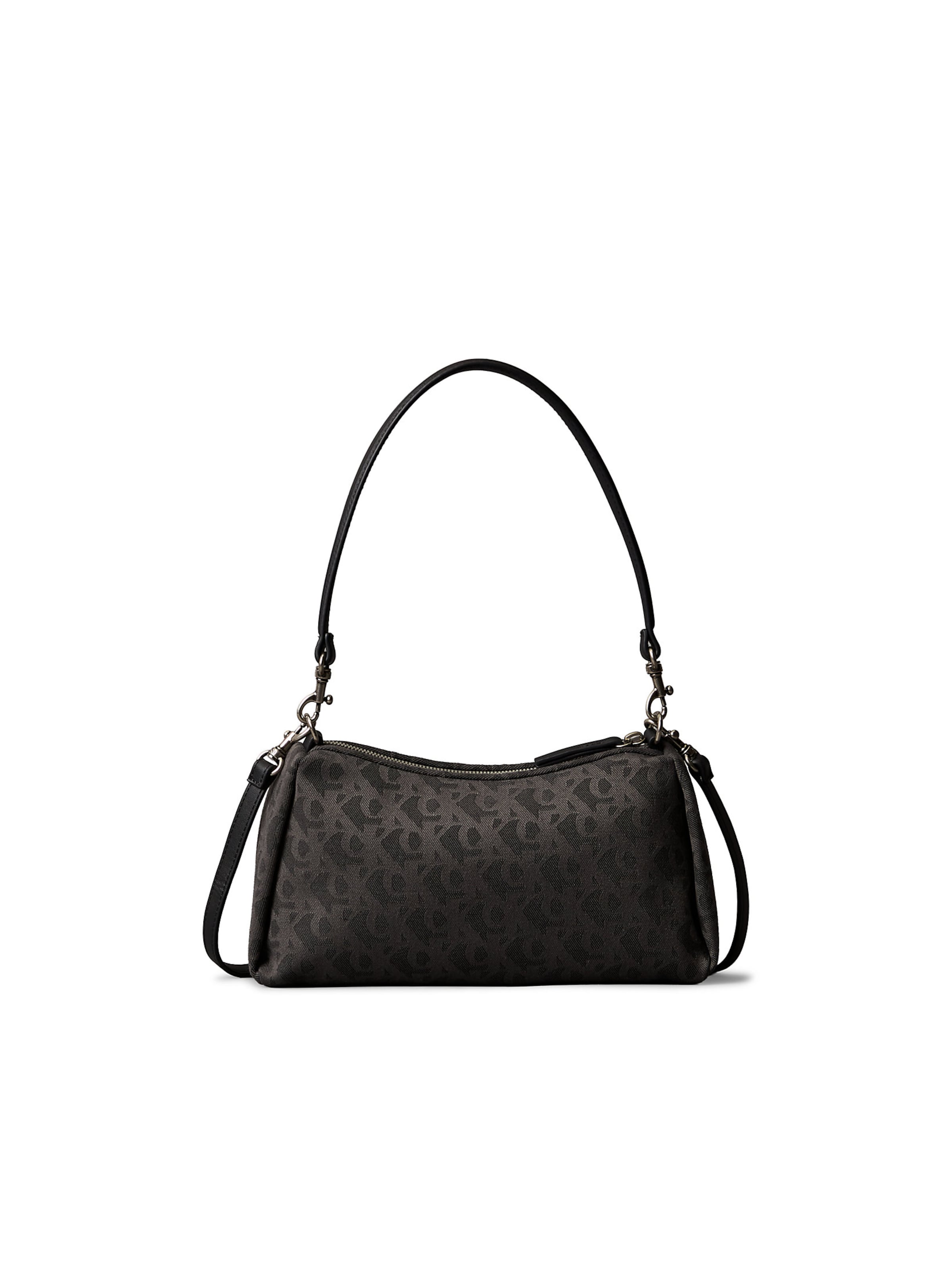 Calvin Klein Jeans Schultertasche in Schwarz: Vorderseite