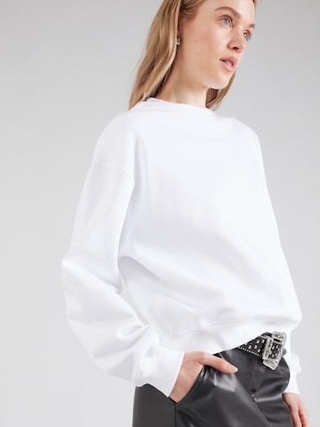 WEEKDAY Sweatshirt 'Essence Standard' in White