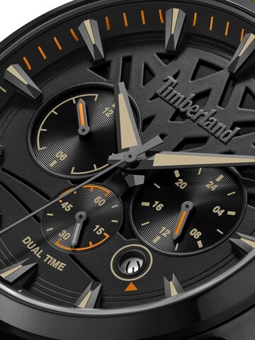 TIMBERLAND Analoguhr‌‌‌‌‌‌‌ in Schwarz