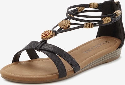 LASCANA Sandale in schwarz, Produktansicht