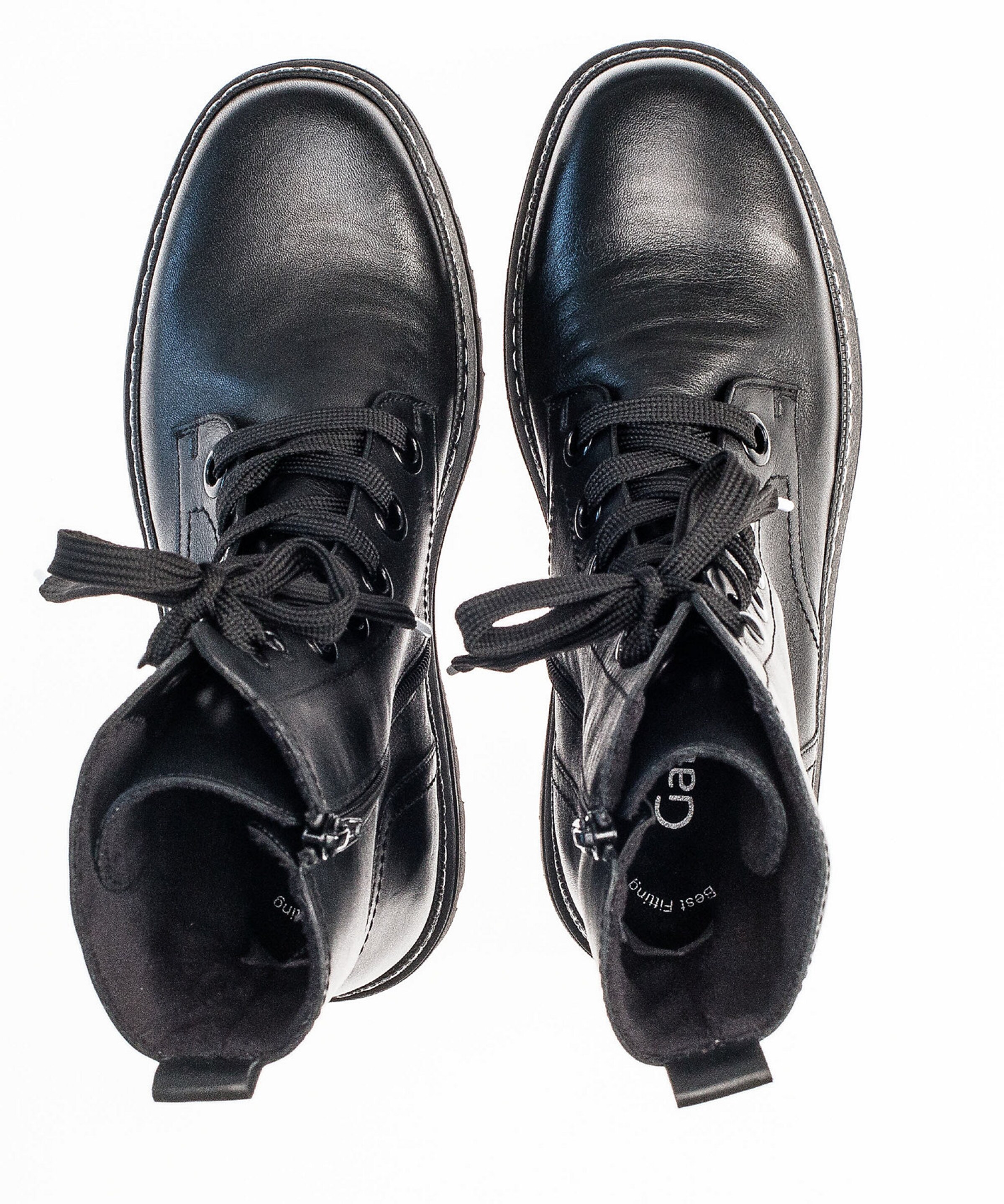 Bottines à lacets GABOR en noir