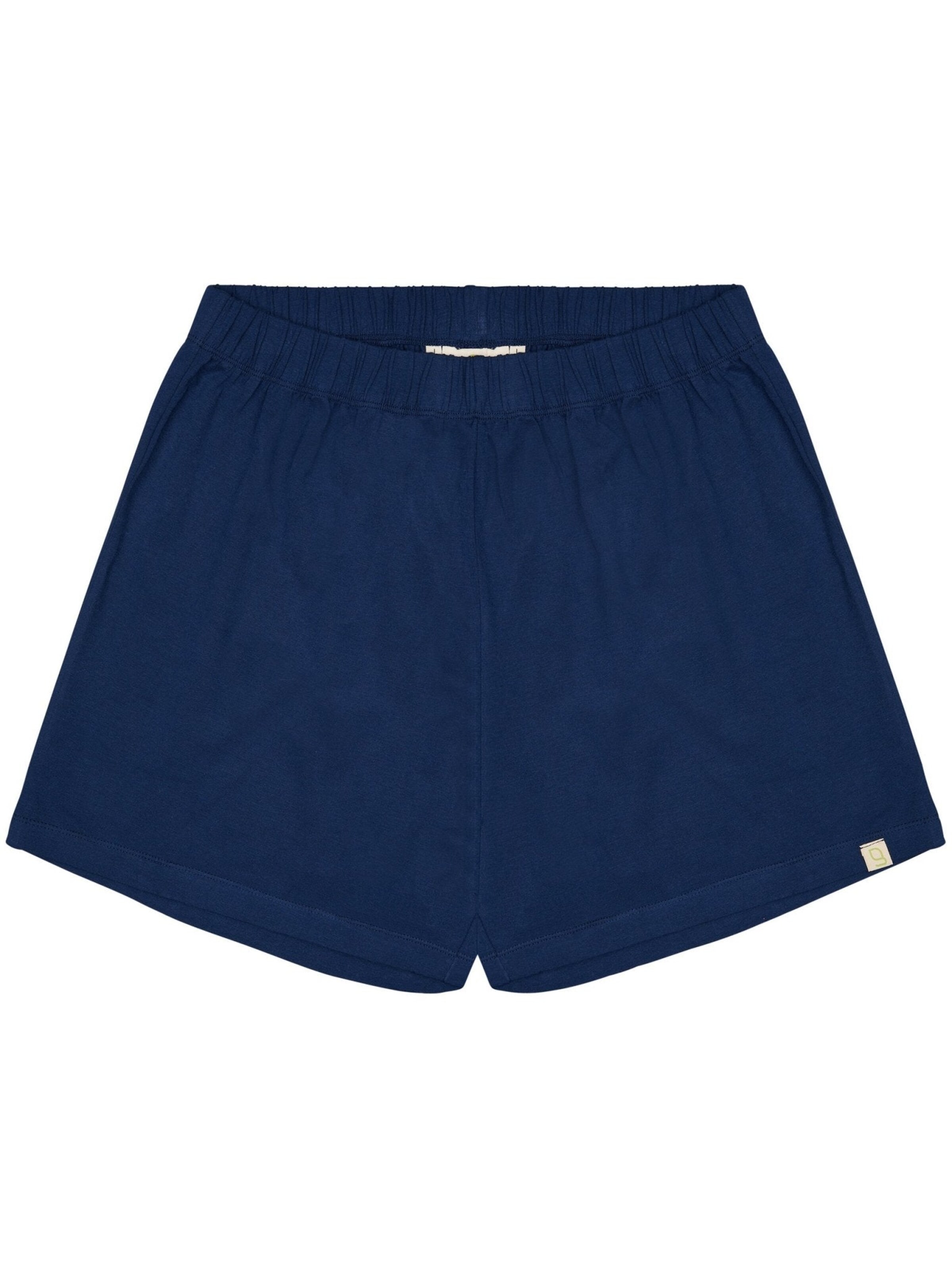 greenjama Pyjamahose 'Jersey'‌‌‌‌‌‌‌‌‌ in Blau: Vorderseite