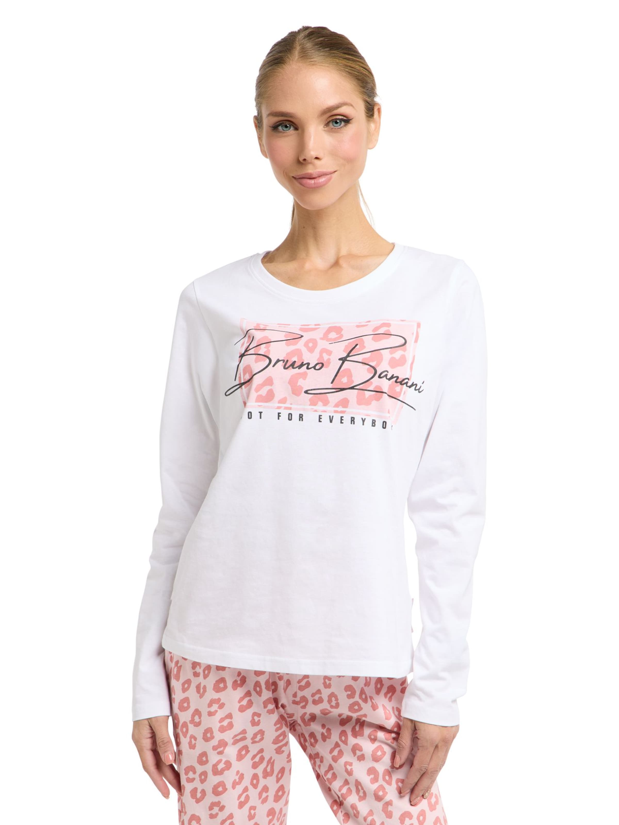 Bruno Banani Pajama ' AINSWORTH ' in White