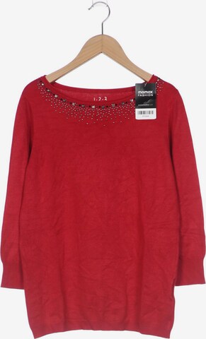 123 Paris Sweater & Cardigan in M in Red: front