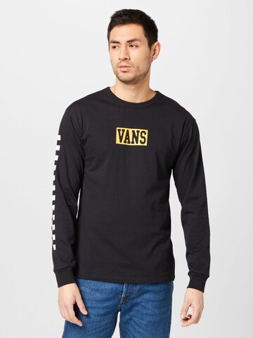 VANS Sweatshirt 'OFF THE WALL' in Black: front