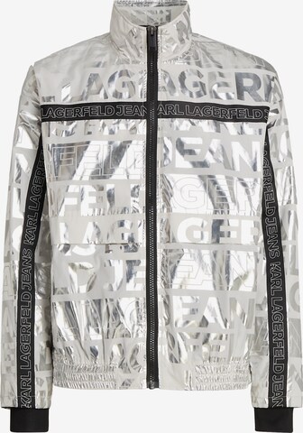 Karl Lagerfeld Übergangsjacke in Silber: predná strana