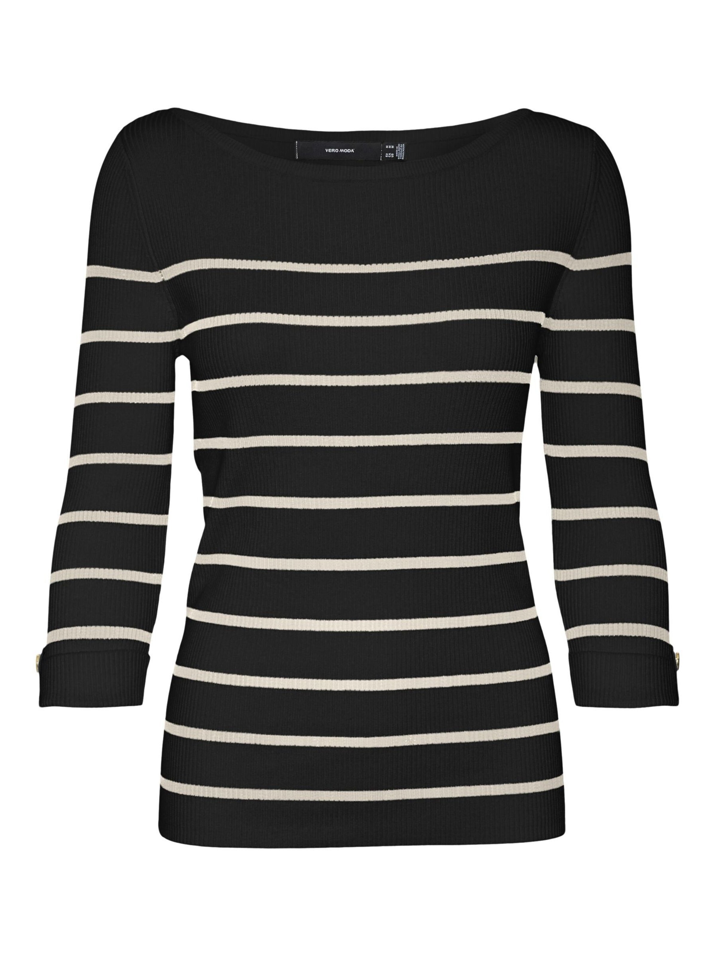 VERO MODA Pullover in Schwarz: Vorderseite