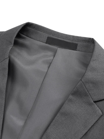 YOUTHUP Slim fit Suit Jacket 'Duplo' in Grey